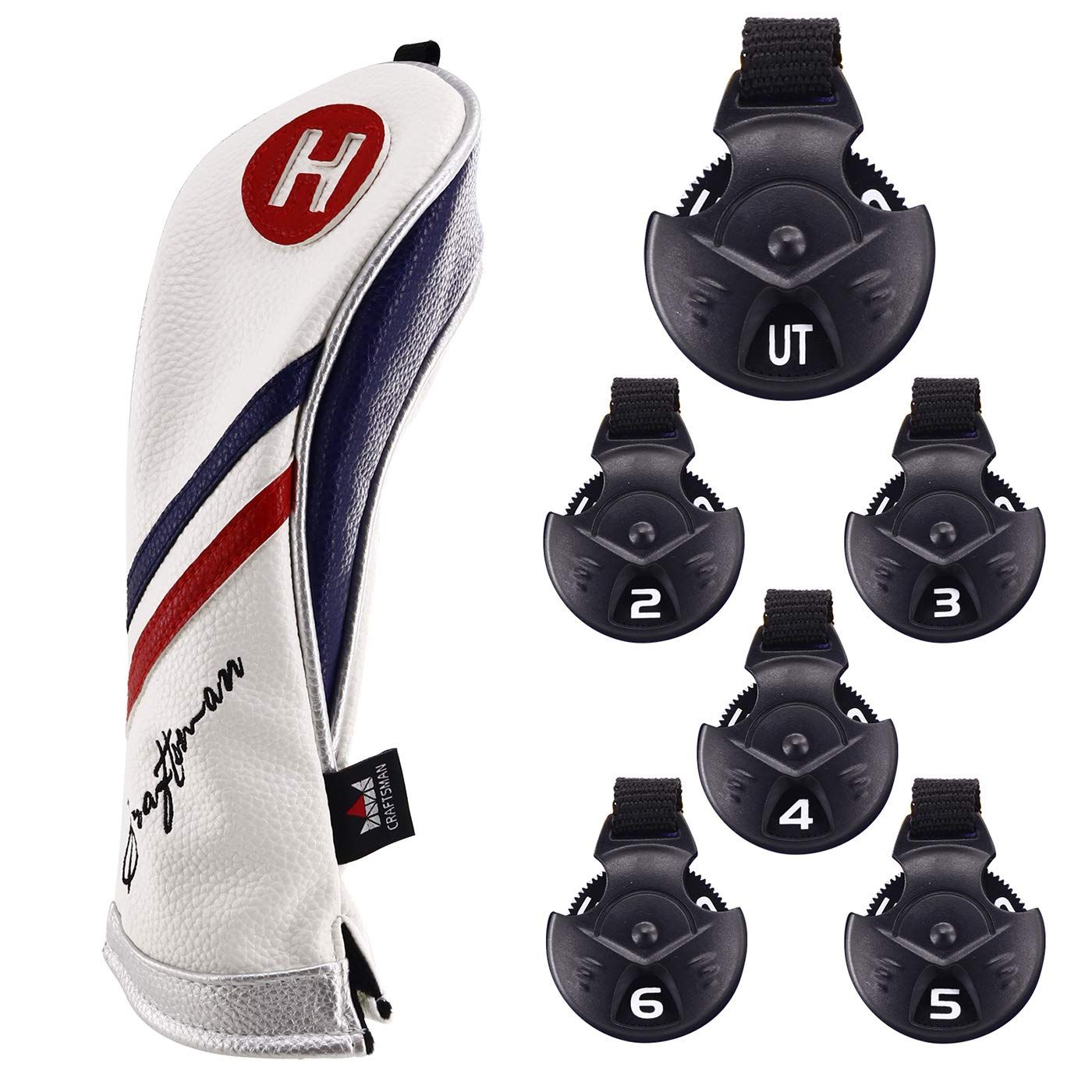 CRAFTSMAN（クラフトマン）ゴルフウッドカバー ヘッドカバー クラブ