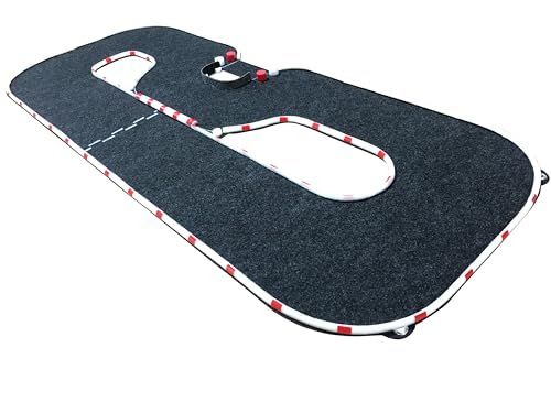 FRT ミニカーサイズのラジコン用サーキット マイクロ スピードウェイ シンプルレイアウト ガイドウォール付き初心者向けコース 彡 d 855 b 29 c