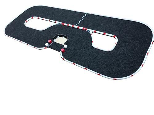 FRT ミニカーサイズのラジコン用サーキット マイクロ スピードウェイ シンプルレイアウト ガイドウォール付き初心者向けコース 彡 d 855 b 29 c