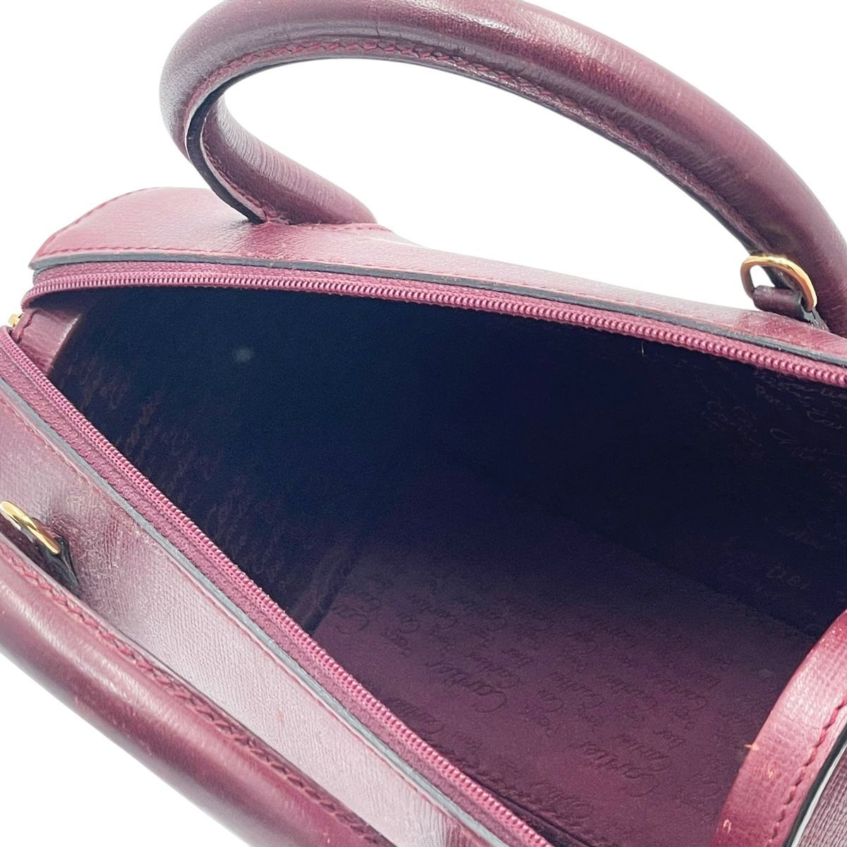 中古】 Cartier カルティエ マストライン ミニボストンバッグ