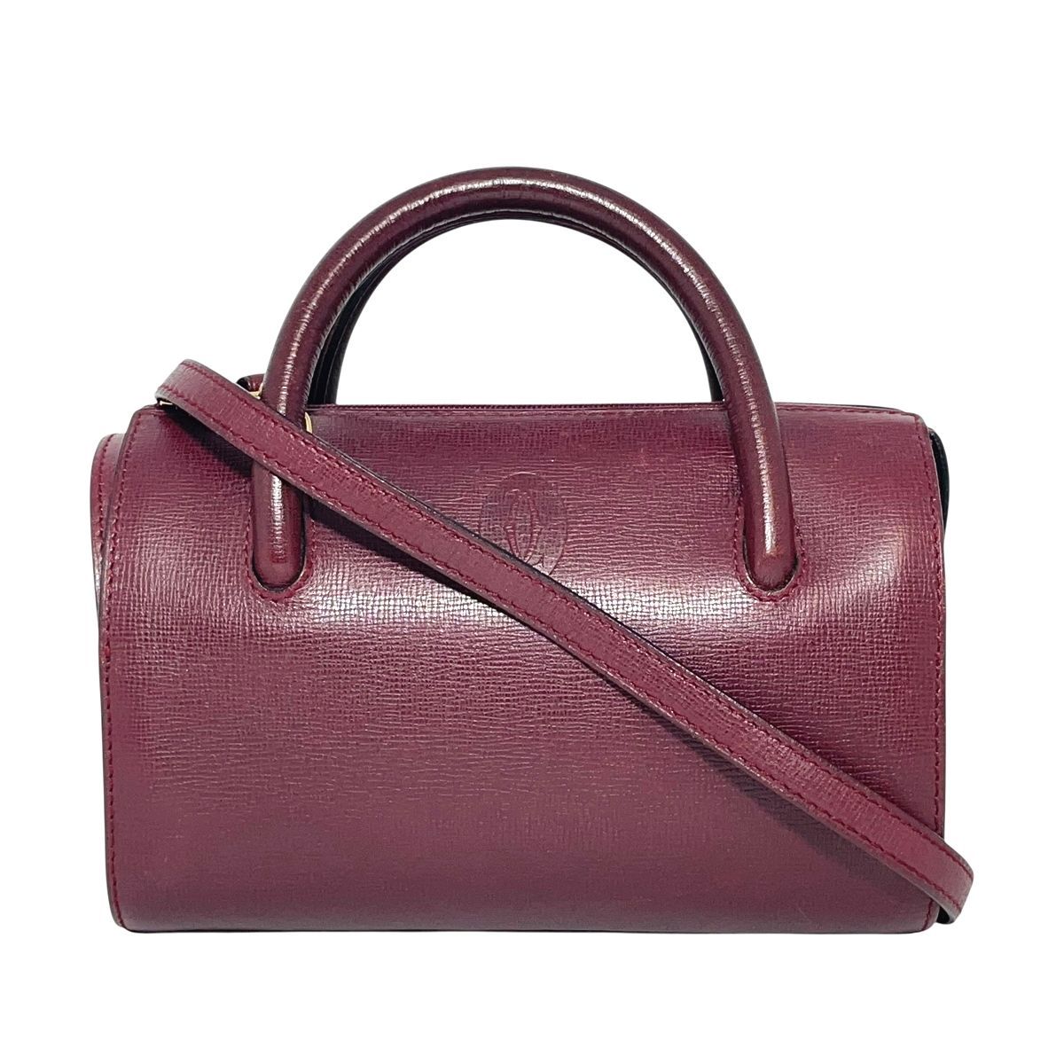 中古】 Cartier カルティエ マストライン ミニボストンバッグ