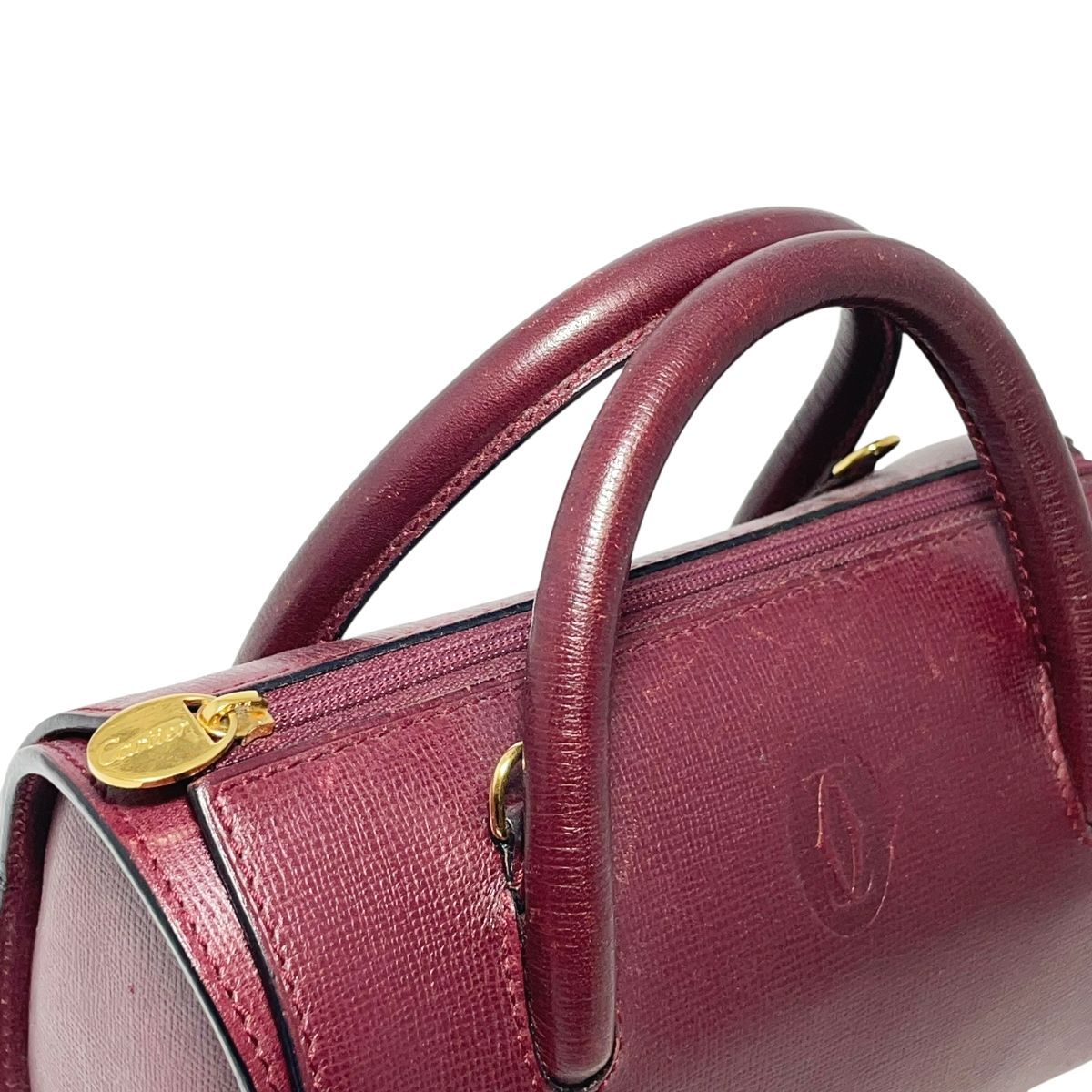 中古】 Cartier カルティエ マストライン ミニボストンバッグ