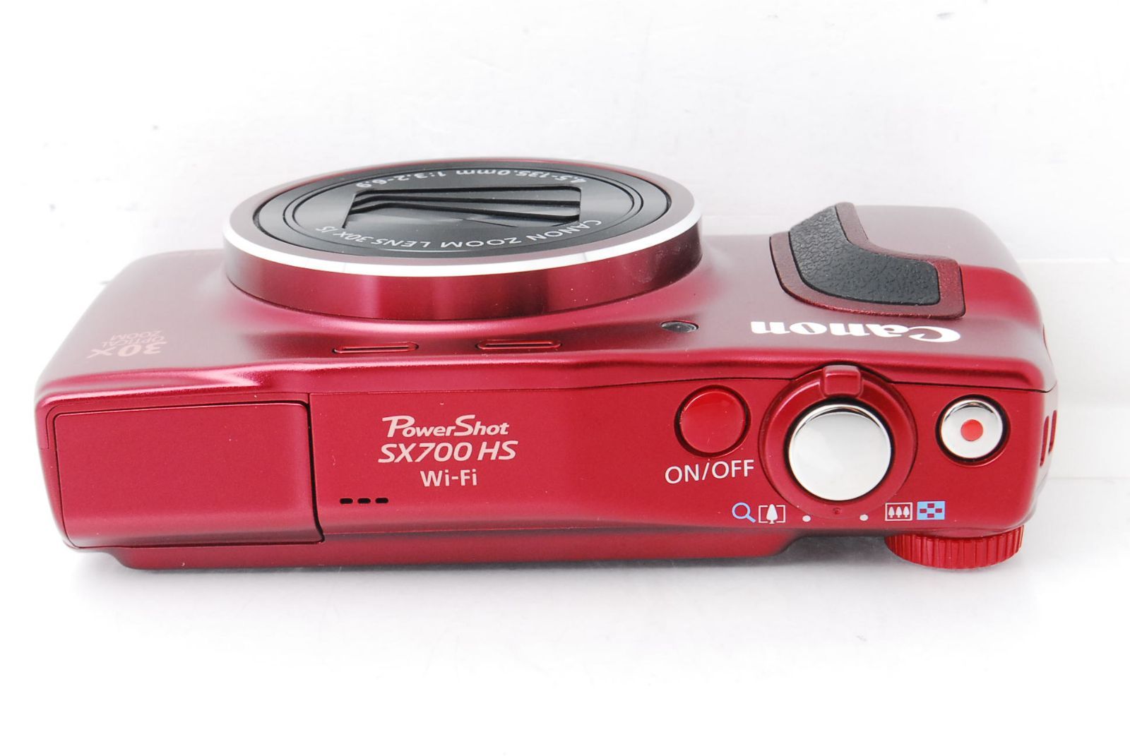 ☆高倍率ズームで旅行にも最適☆キヤノン PowerShot SX700 HS レッド