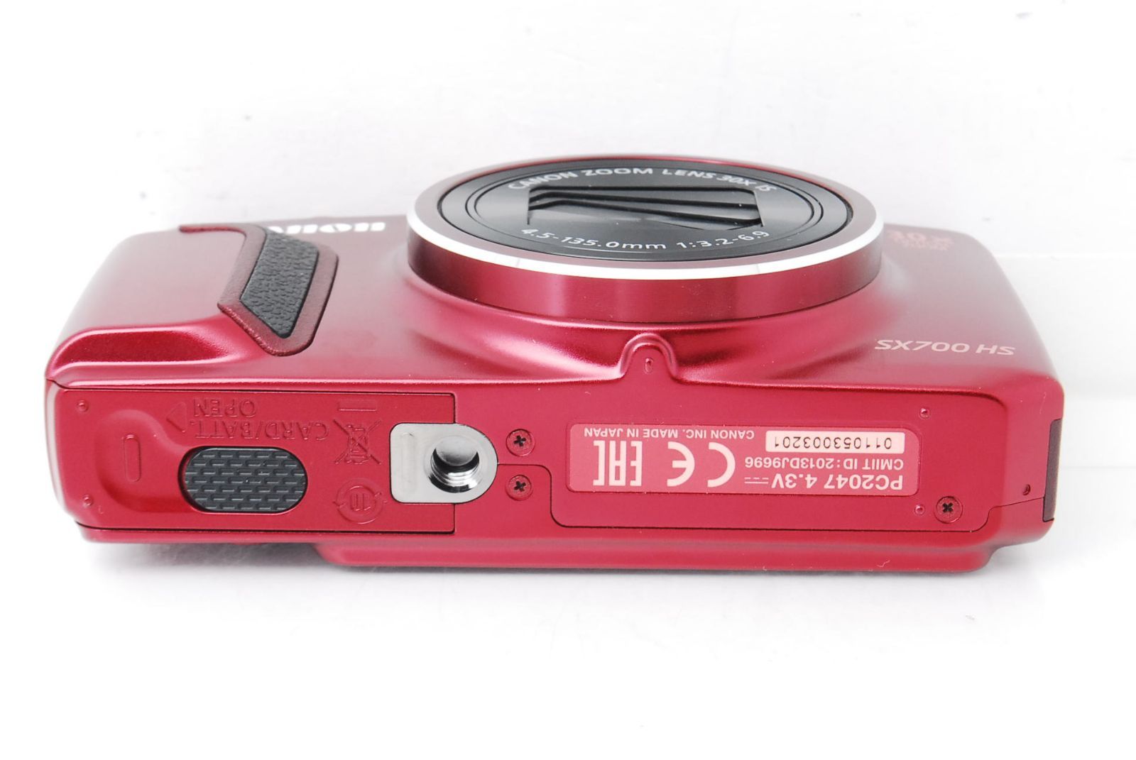 ☆高倍率ズームで旅行にも最適☆キヤノン PowerShot SX700 HS レッド