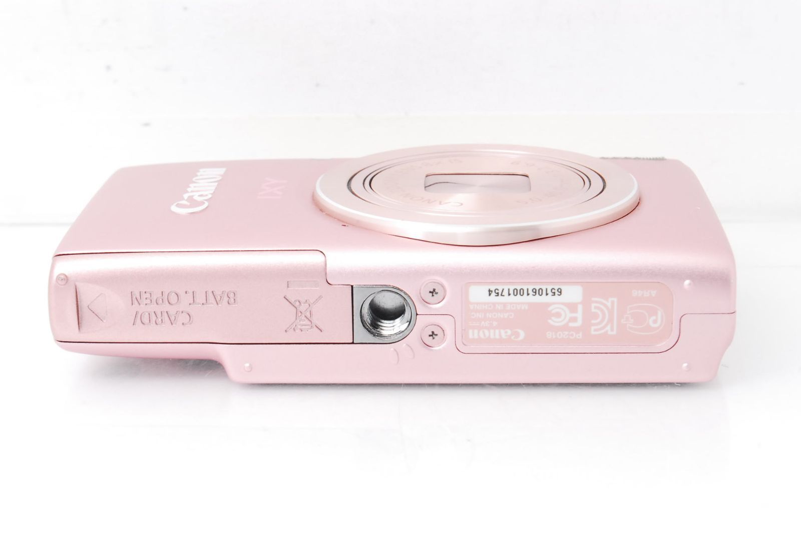 ☆可愛いピンク！スタイリッシュボディ！元箱付き☆キヤノン IXY 90F