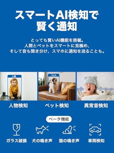 有線LANポート搭載 wifiカメラ