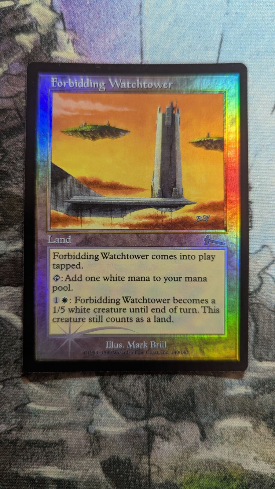 MTG 近づきがたい監視塔 旧枠 foil 英語 - メルカリ