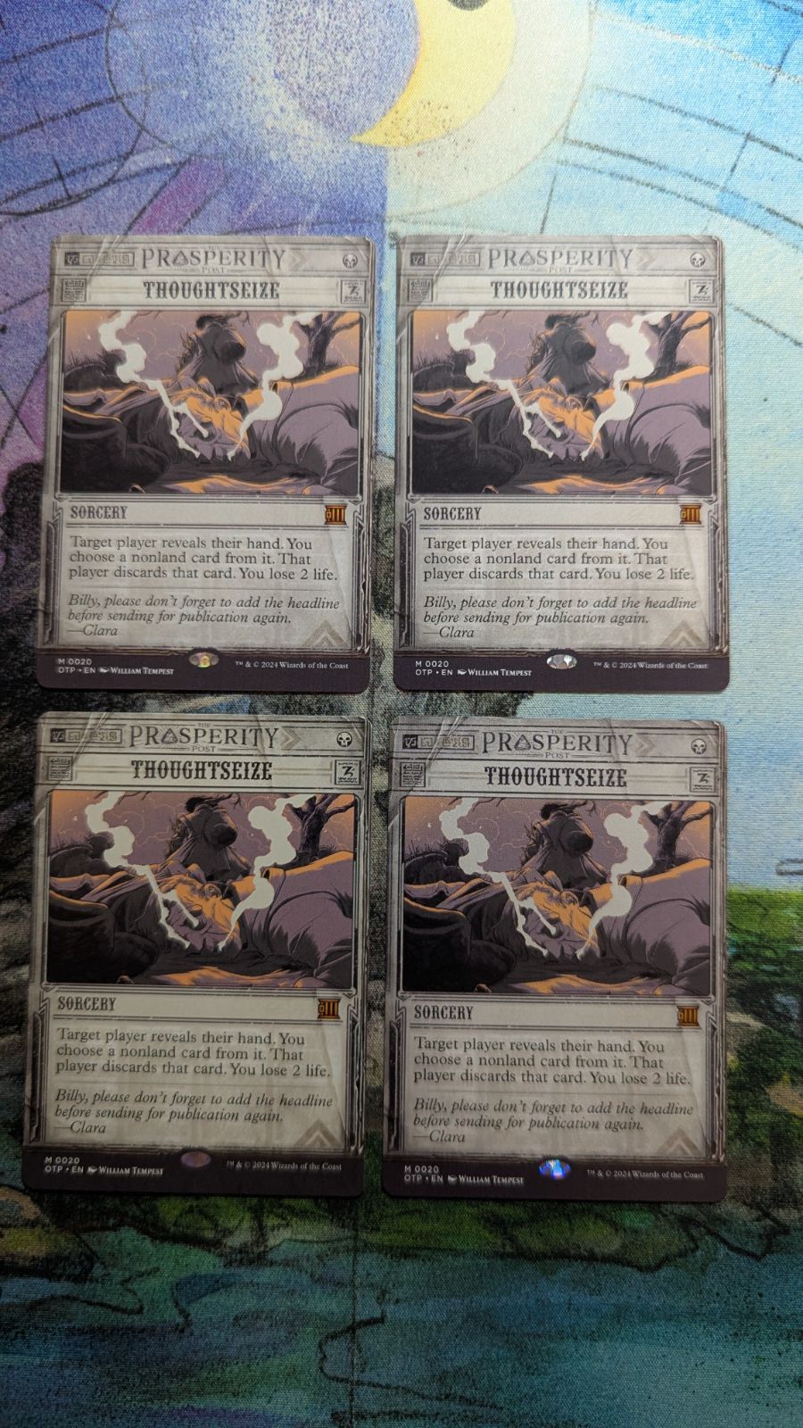 MTG 思考囲い 英語4枚 まとめ売り - メルカリ