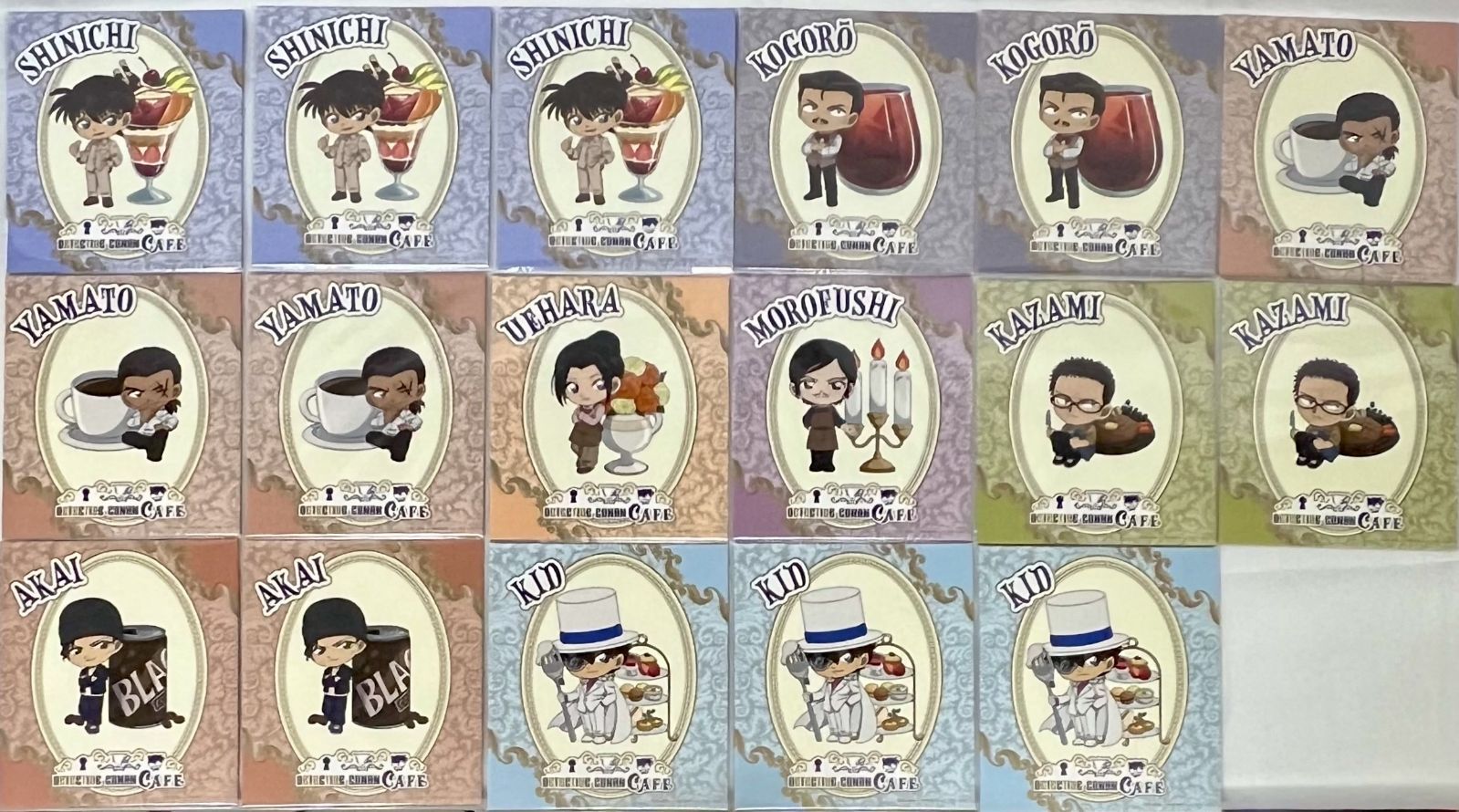 未開封 セガラッキーくじオンライン｢名探偵コナンカフェー執事喫茶ー