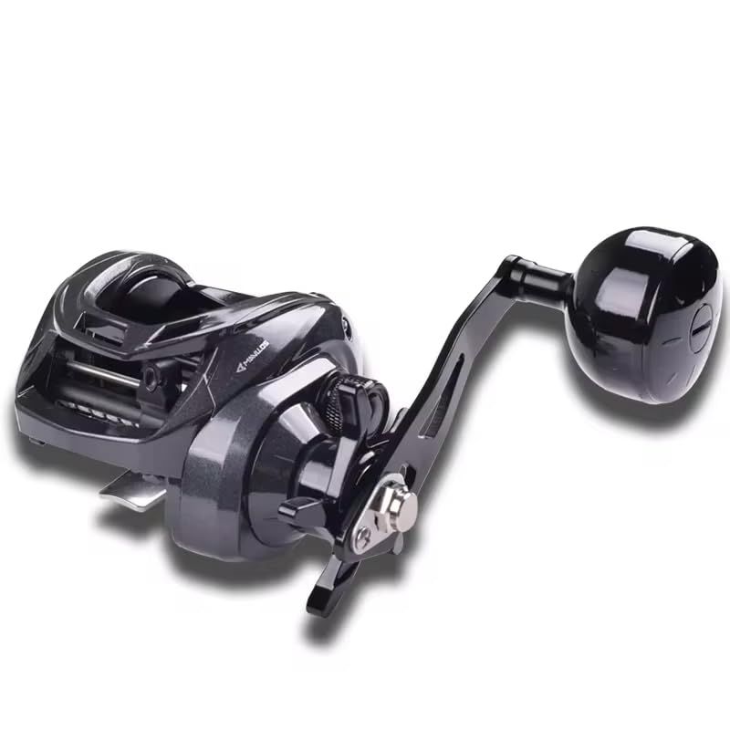 Decrk 海水釣りベイトキャスティングリール シングルハンドル付き ドラグ力 15 kg 比 6 4 1 海防水ベイトキャスティングリールe