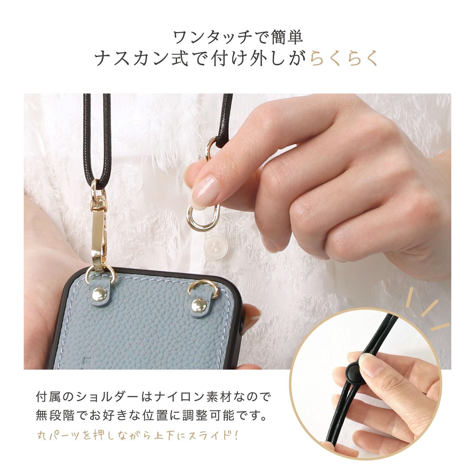 新品 HANATORA for iPhone 15Pro ケース MagSafe 対応 本革 耐衝撃 