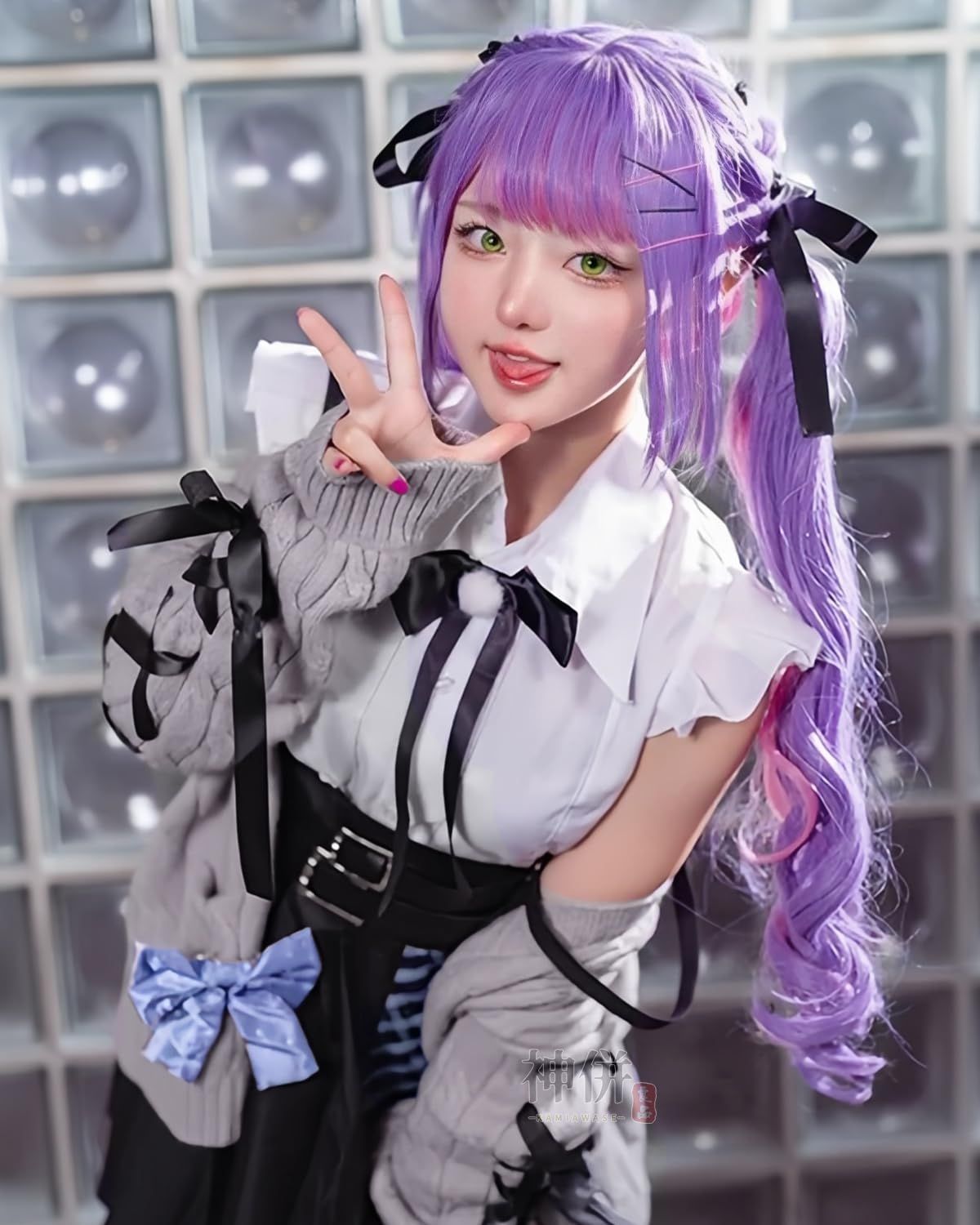 新品 [神併良品] ホロライブ コスプレ ウィッグ付き 星街すいせい 天宮