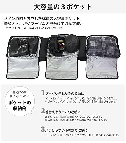 バックスポット スノーボードケース