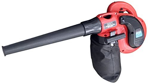 ナカトミ ブロワバキューム 2 WAY ブロワー バキューム 電源コード式 軽量 風速 風量調節6段階 ワイド スキマ ホース ダストバッグ容量 L ゴミ 掃除 ドリームパワー ブロワバキユーム EBV 500 D レッド m