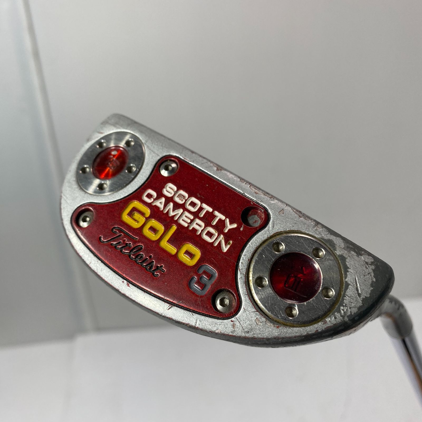 超希少! タイトリスト SCOTTY CAMERON GoLo 3 男性右利き 純正スチール