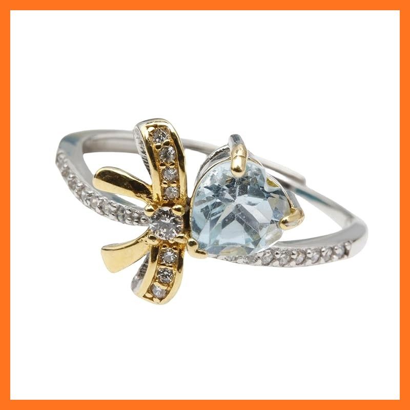 新品】 [K KOUOKU 古憶] スイス トパーズ Topaz 指輪 K18