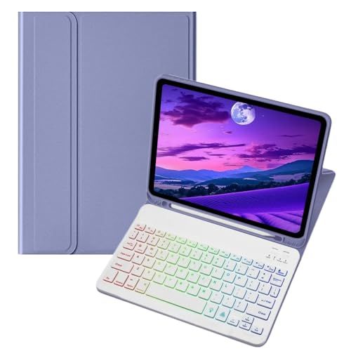 Redmi Pad SE 8.7インチ用 キーボードケース カラフル バックライト