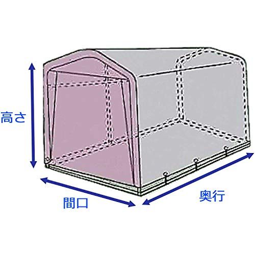 Nan a Corporation サイクルハウス 3台用SB 前幕 スーパーブラウン 間口 1 56 奥行 2 高さ1 65ｍ 自転車 収納庫 倉庫 耐水圧50 000 mm 国産 日本製 バイク アウトドア 彡 64 d 0 482
