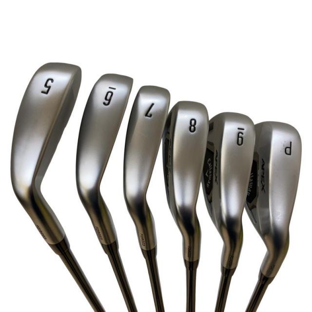 中古】 キャロウェイ APEX DCB(2021) 6S アイアンセット IR Diamana 55