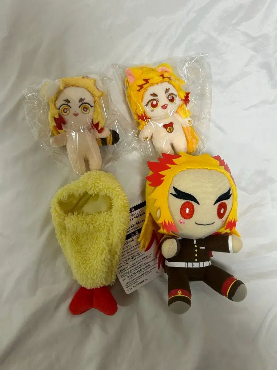 鬼滅の刃 煉獄 ぬい ぬいぐるみ 杏寿郎 赤ちゃん杏寿郎レン 10 cm