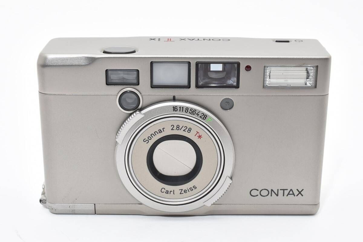 ☆訳あり外観美品☆CONTAX コンタックス Tix コンパクトフィルムカメラ
