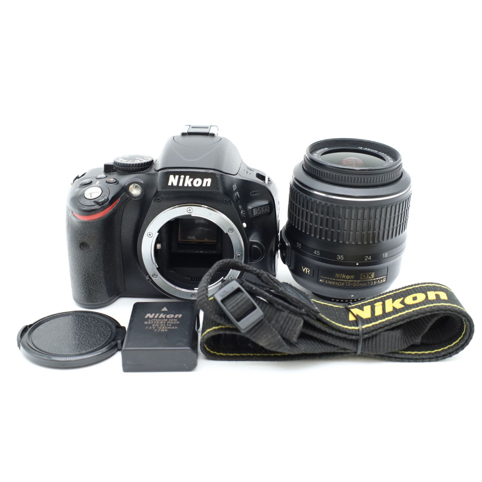 □美品□ Nikon（ニコン） D5100 18-55mm VR レンズキット｜バリ