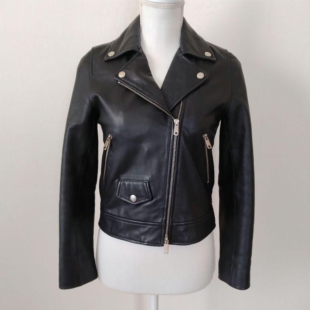 UNITED TOKYO ユナイテッドトウキョウ ラムレザー ダブルライダース