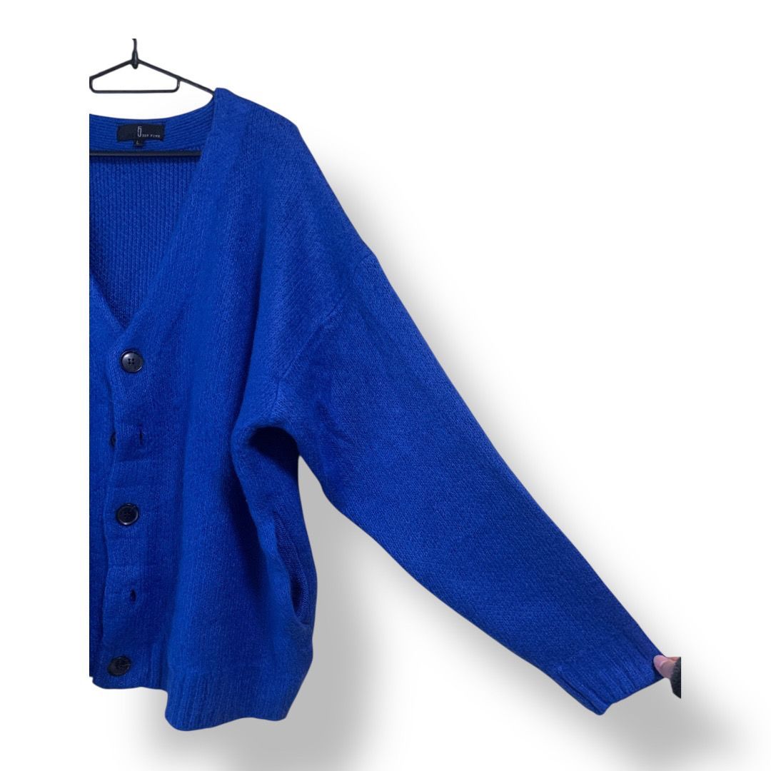 ZIP FIVE（ジップファイブ）カーディガン 青色 Lサイズ メンズトップス