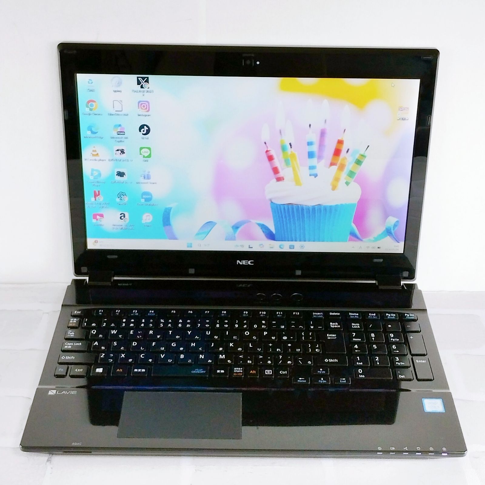 フルHD！Blu-ray 15.6インチ 第7世代 NEC Lavie ノートパソコン 最新