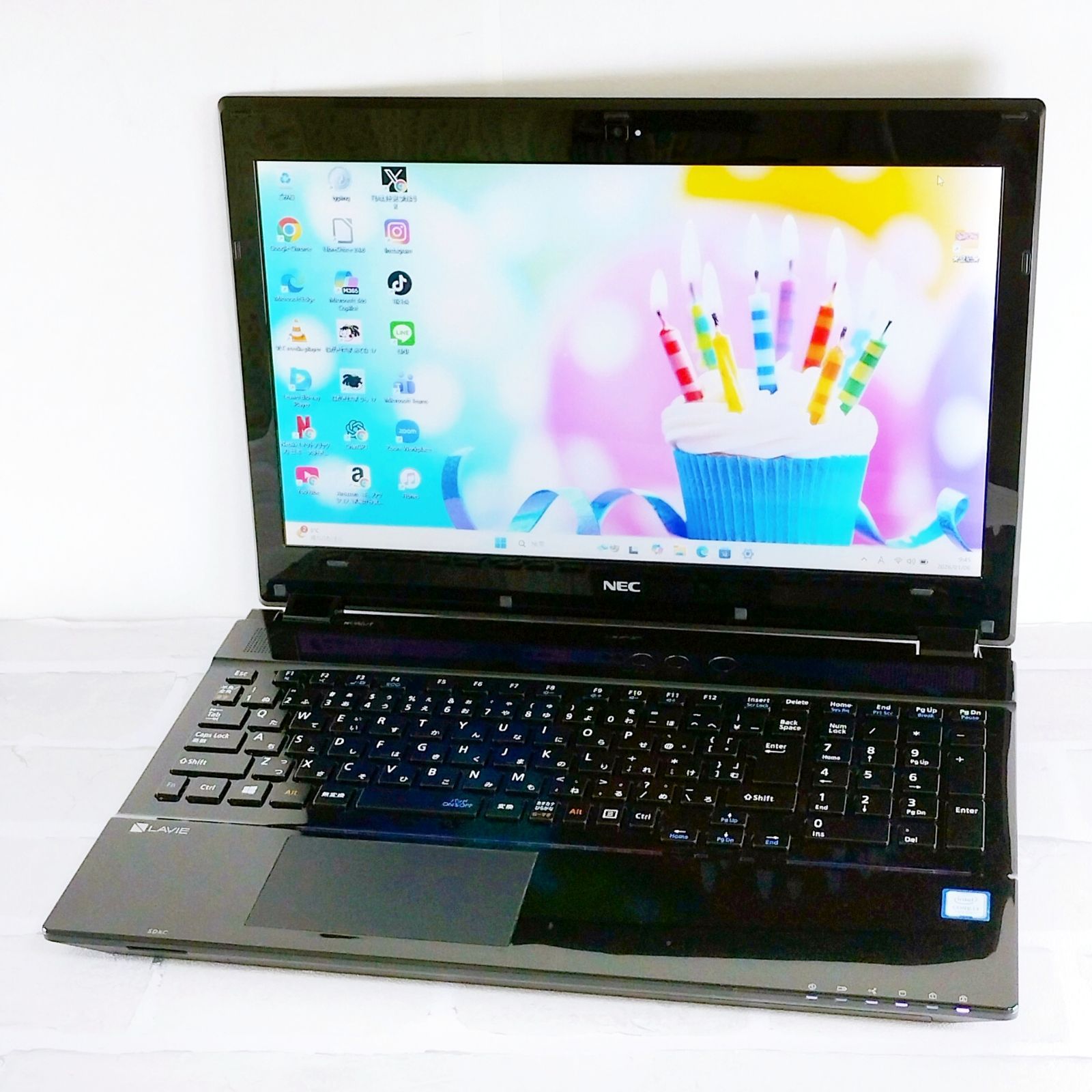 フルHD！Blu-ray 15.6インチ 第7世代 NEC Lavie ノートパソコン 最新