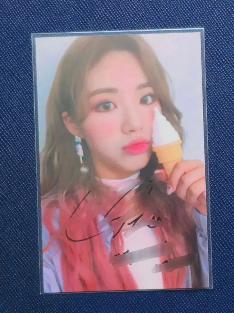 プロミスナイン fromis_9 パク ジウォン PARK JIWON 럽밤 公開番組 サノク サイン トレカ