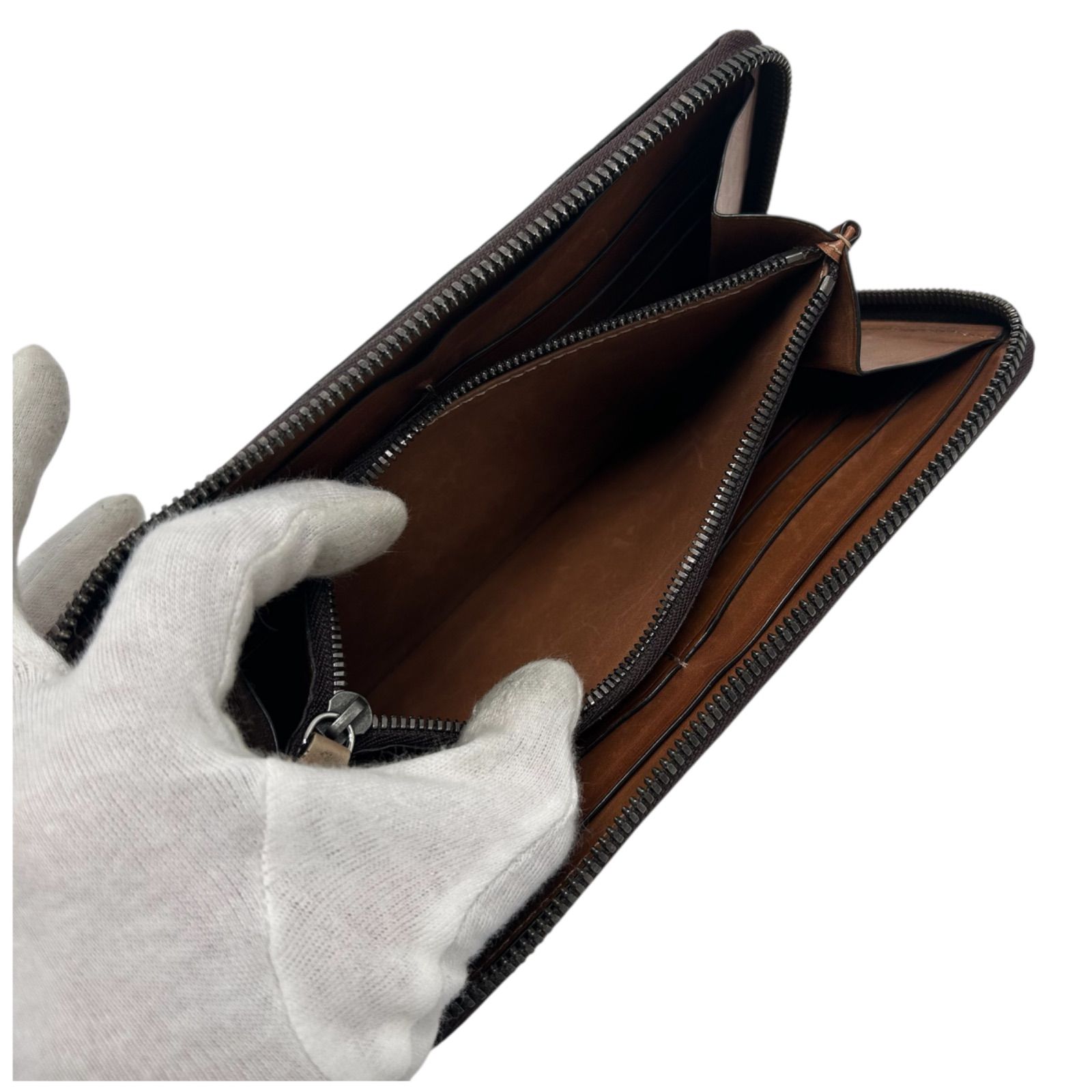美品 Berluti ベルルッティ イタウバ ロングジップウォレット 
