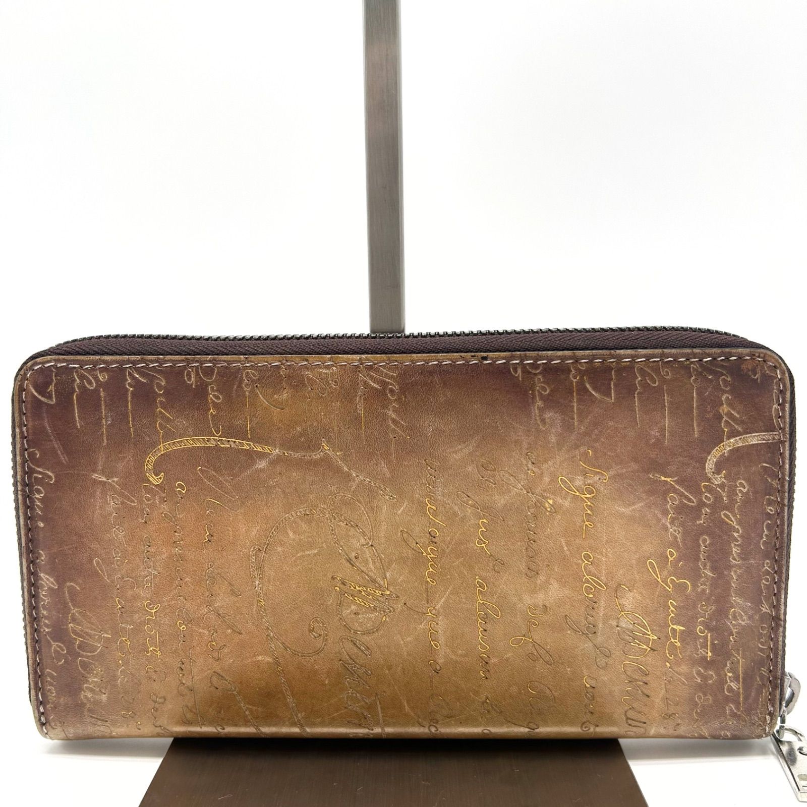 美品 Berluti ベルルッティ イタウバ ロングジップウォレット 
