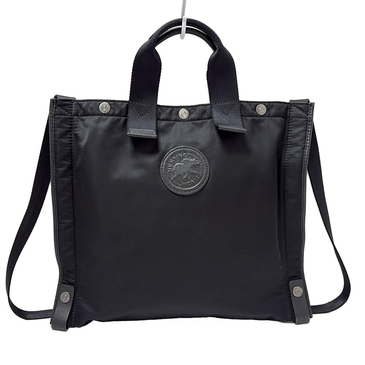 HUNTING WORLD(ハンティングワールド) ショルダーバッグ - 黒 2way