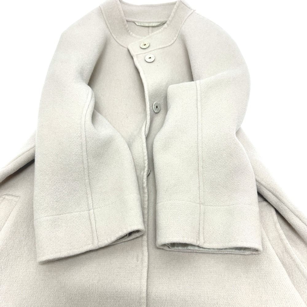 MAX MARA マックスマーラ ロングコート ウール ベージュ - メルカリ