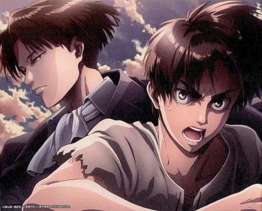 中古】原画イラストボード 進撃の巨人 キャンバスボード（エレン