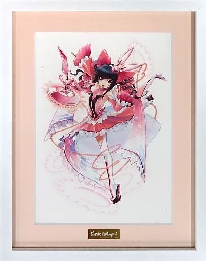 中古】原画イラストボード 付属品付)戦姫絶唱シンフォギアXV キャラ