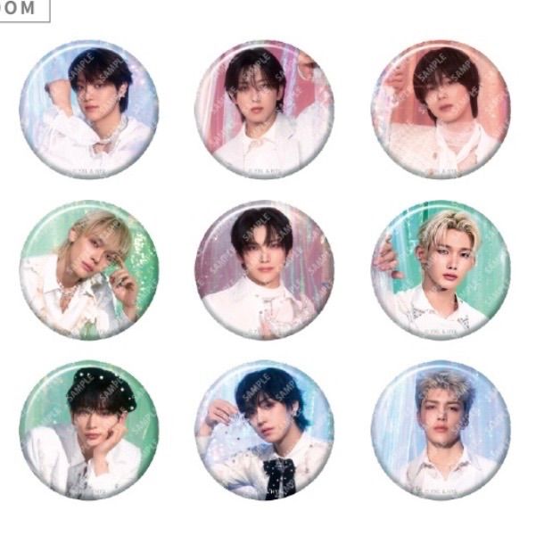 TEAM CAFE エンティーム カフェ 缶バッジ A コンプリート 日本 Dawn Constellations 2025