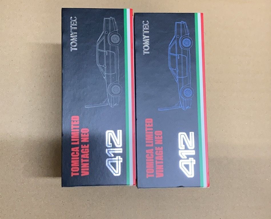 トミカ リミテッドヴィンテージ ネオ Ferrari 412 フェラーリ 2台