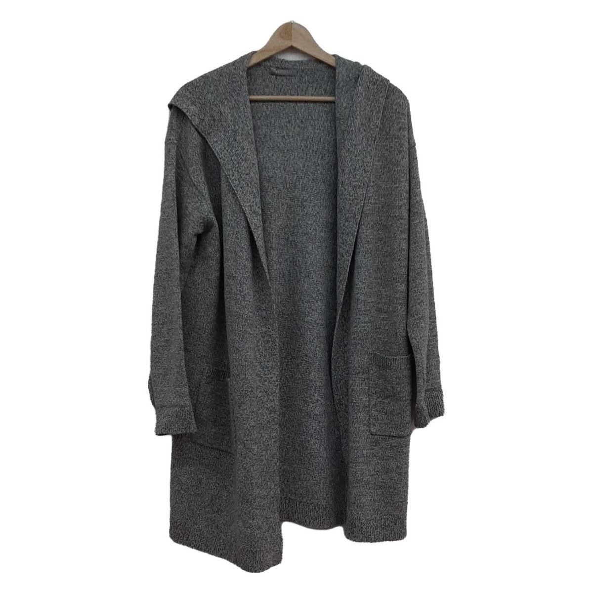 theory luxe 美品 ドレープ カーディガン コットン グレー 38 theory luxe(セオリーリュクス) カーディガン サイズ38 M レディース