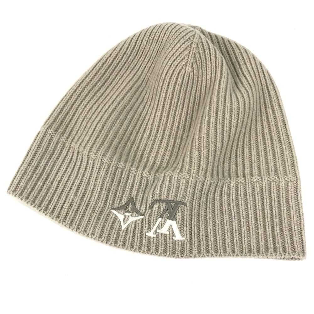 LOUIS VUITTON ルイヴィトン ニット帽 ビーニー・LV デュアル M77196