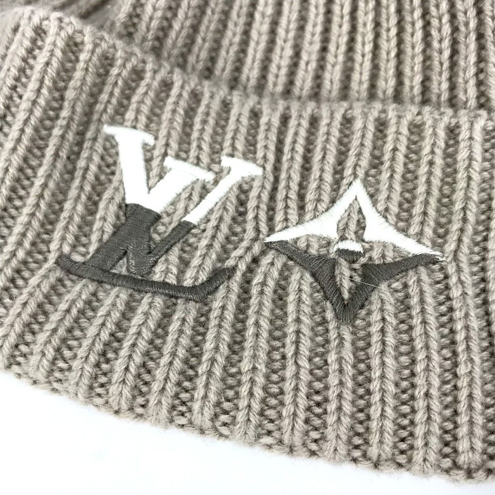 LOUIS VUITTON ルイヴィトン ニット帽 ビーニー・LV デュアル M77196