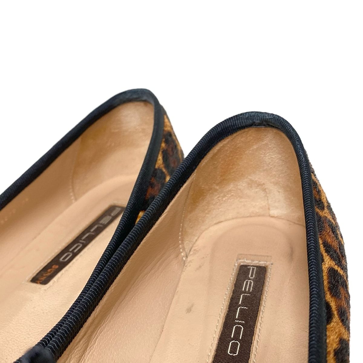 PELLICO(ペリーコ) フラットシューズ 36 レディース - ブラウン×ダーク