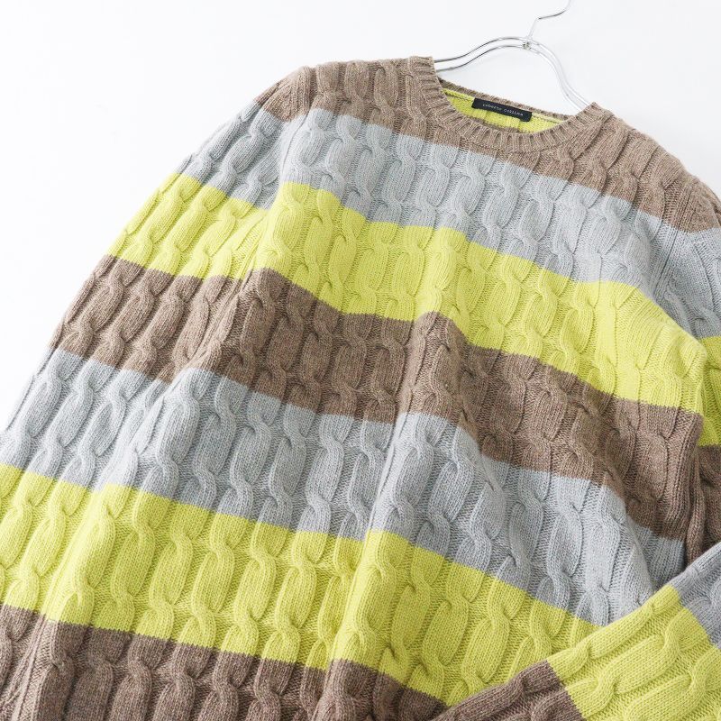 メンズ イタリア製 ロベルトコリーナ roberto collina ウールカシミヤ