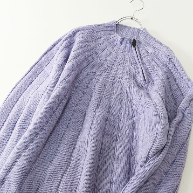 メンズ エルメス カシミヤ100% ハーフジップ ニット トップス S