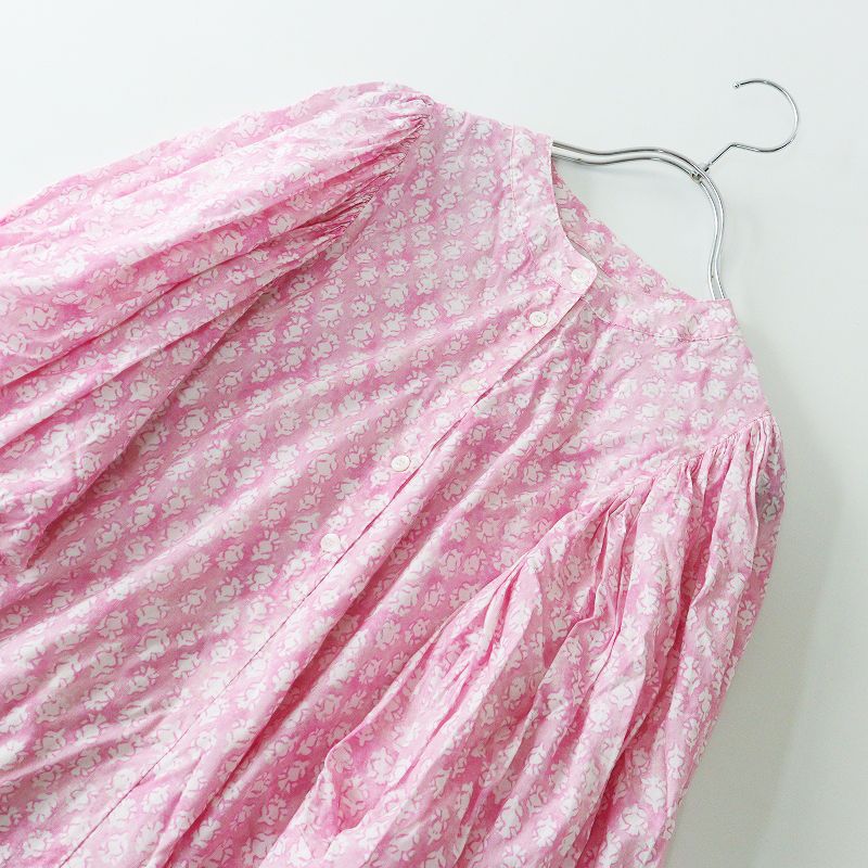 ロンハーマン ピンク チェック 半袖 ラップワンピース ツヅリサさん