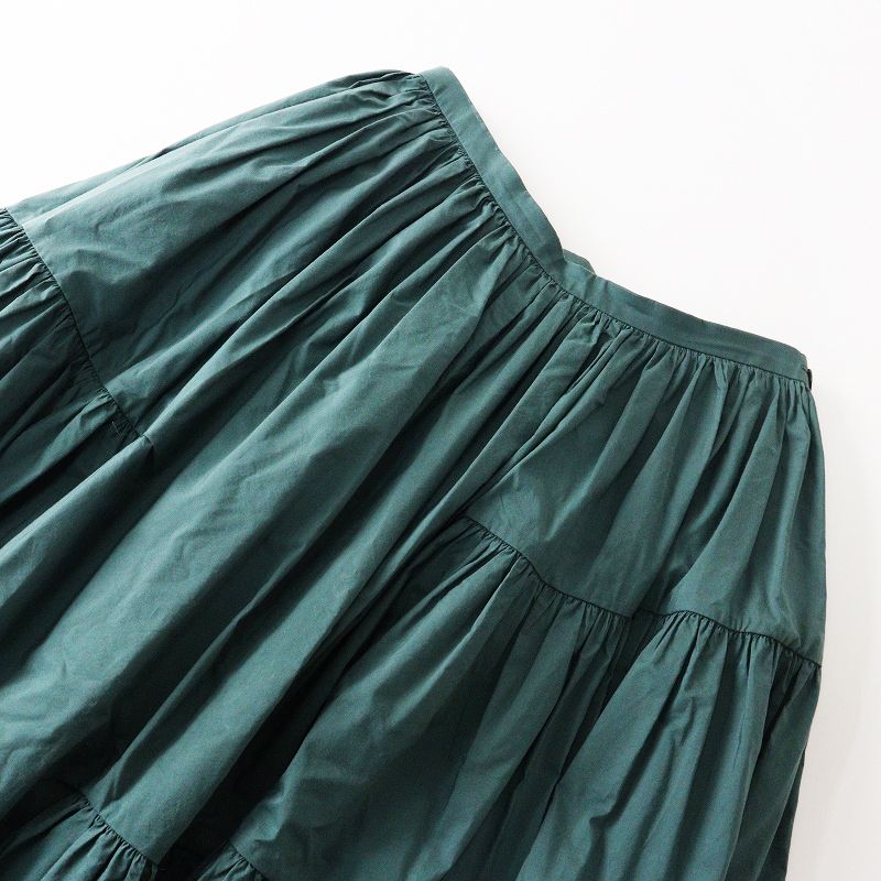 ミナペルホネン mina perhonen nubes コットン シルク ティアード