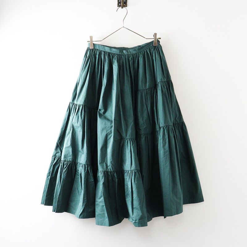 ミナペルホネン mina perhonen nubes コットン シルク ティアード