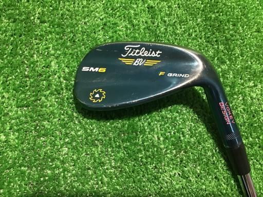 中古】 タイトリスト VOKEY SPIN MILLED SM6 ツアークロム 52°/08°F