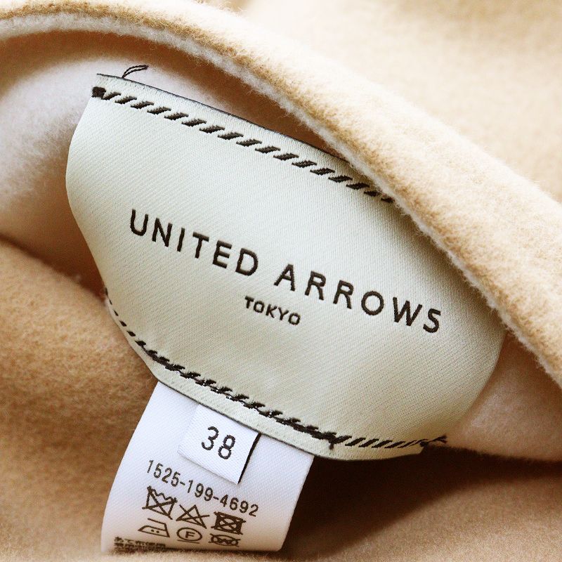 ユナイテッドアローズ UNITED ARROWS バイカラー リバー ケープ 38